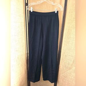 Women's Vintage St John Basics Made In USA Black Pants Size 6